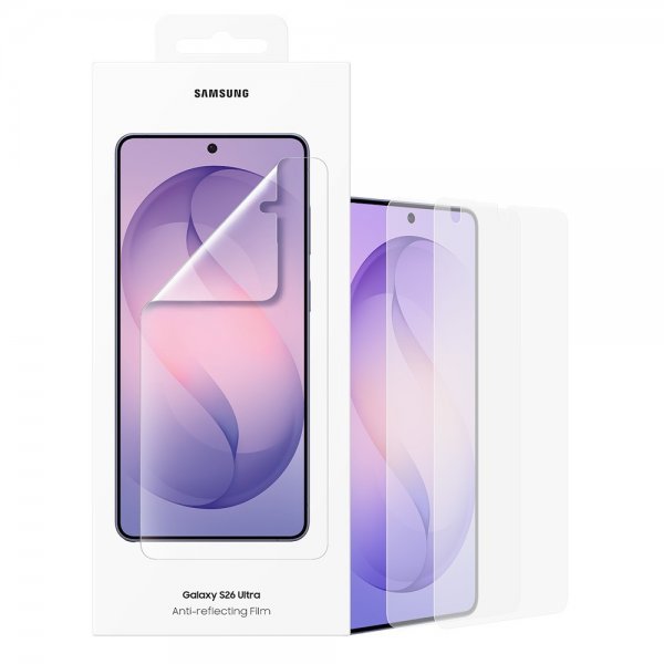 Original Galaxy S26 Ultra Skärmskydd Anti-reflecting Film 2-pack