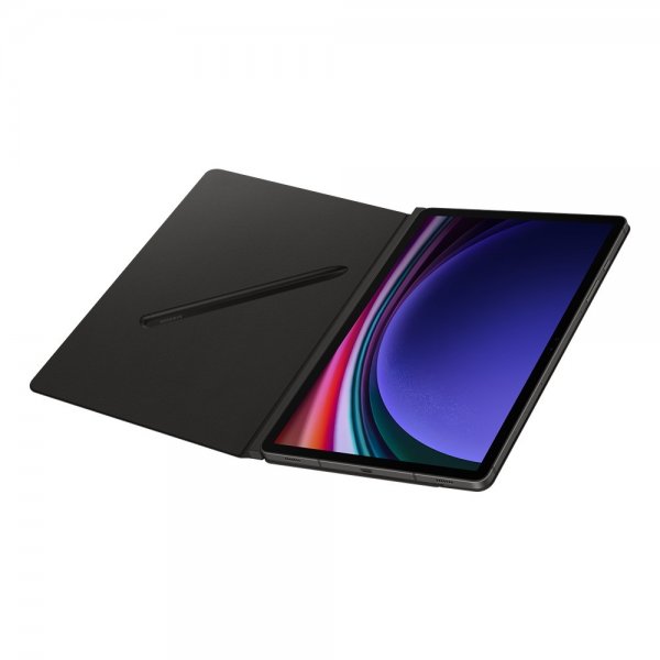 Original Galaxy Tab S9 Fodral Smart Book Cover Svart
