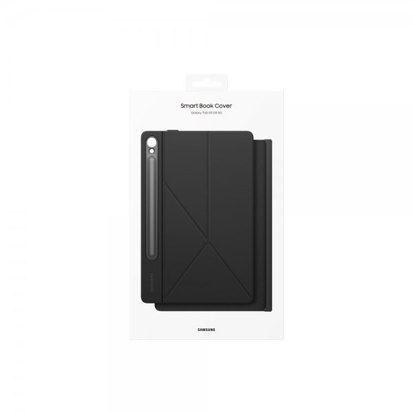 Original Galaxy Tab S9 Fodral Smart Book Cover Svart