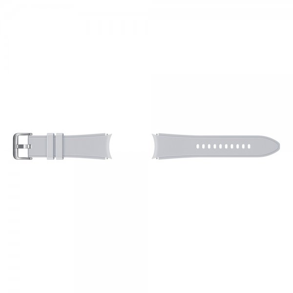 Original Galaxy Watch 20mm Armband Ridge Sport Band (S/M) Silver