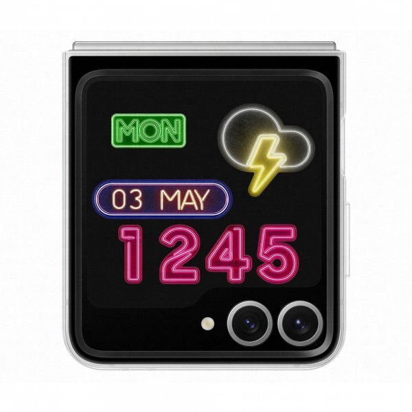 Original Galaxy Z Flip 6 Skal Flipsuit Case Grå