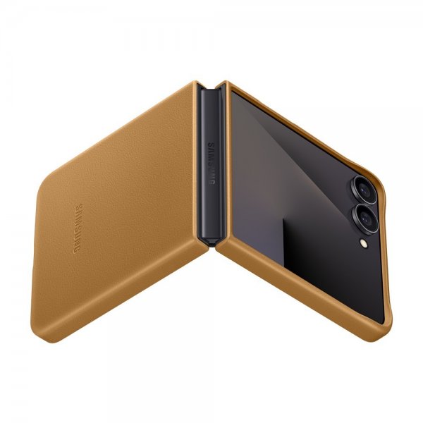 Original Galaxy Z Flip 7 Skal Kindsuit Camel