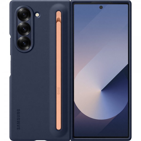 Original Galaxy Z Fold 6 Skal S Pen Case Navy