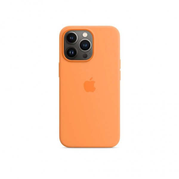 Original iPhone 13 Pro Max Skal Silicone Case MagSafe Höstgul