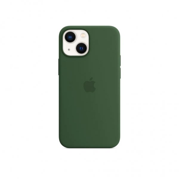 Original iPhone 13 Skal Silicone Case MagSafe Klöver