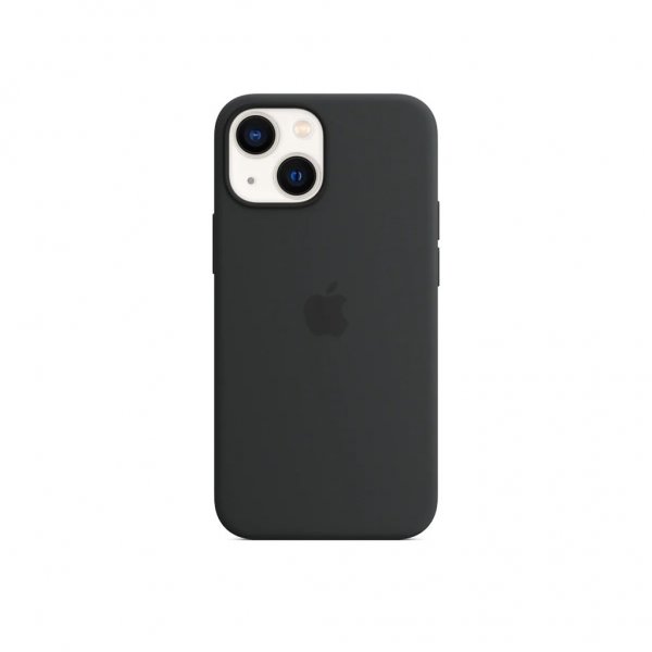 Original iPhone 13 Skal Silicone Case MagSafe Midnatt