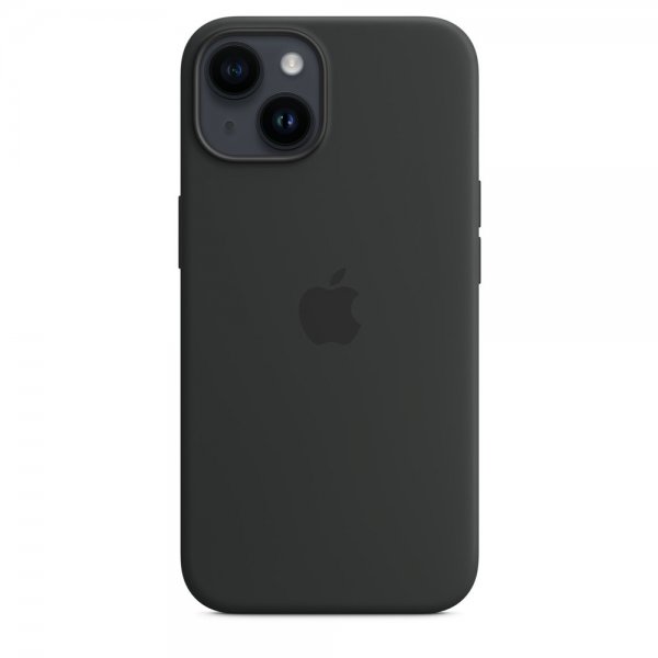 Original iPhone 14 Plus Skal Silicone Case MagSafe Midnatt