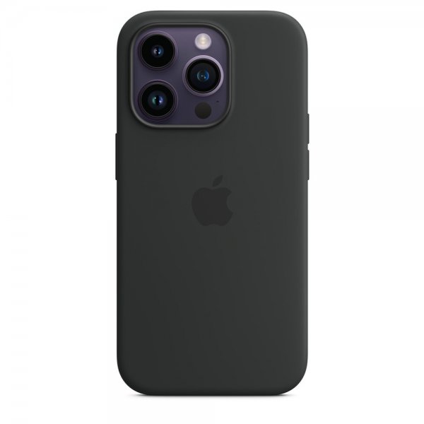 Original iPhone 14 Pro Max Skal Silicone Case MagSafe Midnatt