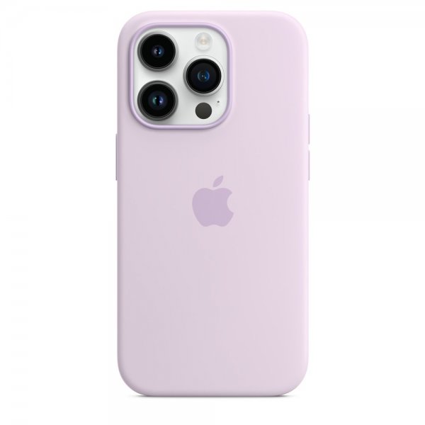 Original iPhone 14 Pro Max Skal Silicone Case MagSafe Lilac
