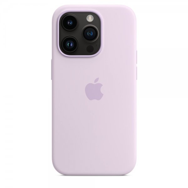 Original iPhone 14 Pro Max Skal Silicone Case MagSafe Lilac