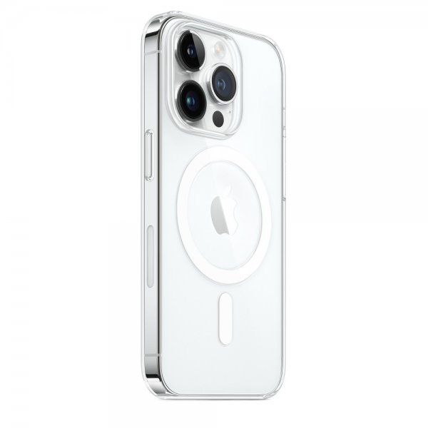 Original iPhone 14 Pro Skal Clear Case MagSafe Transparent