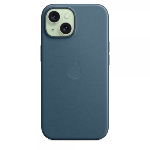 Original iPhone 15 Skal FineWoven MagSafe Stillahavsblå