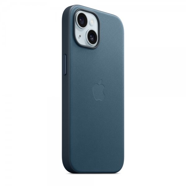 Original iPhone 15 Skal FineWoven MagSafe Stillahavsblå