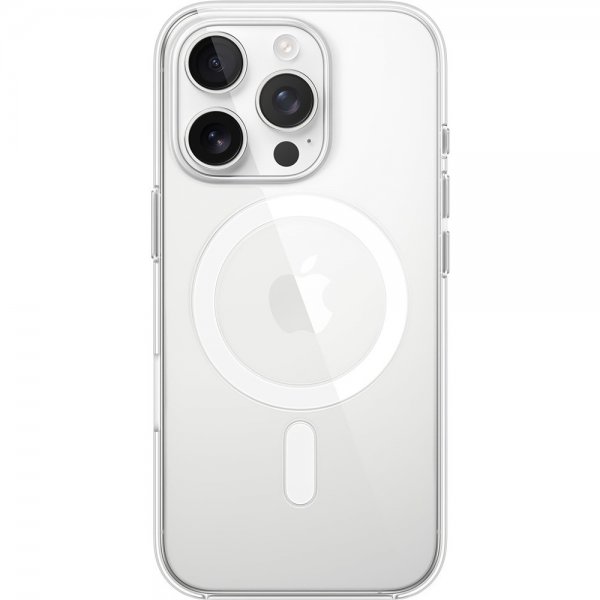 Original iPhone 16 Pro Max Skal Clear Case MagSafe Transparent