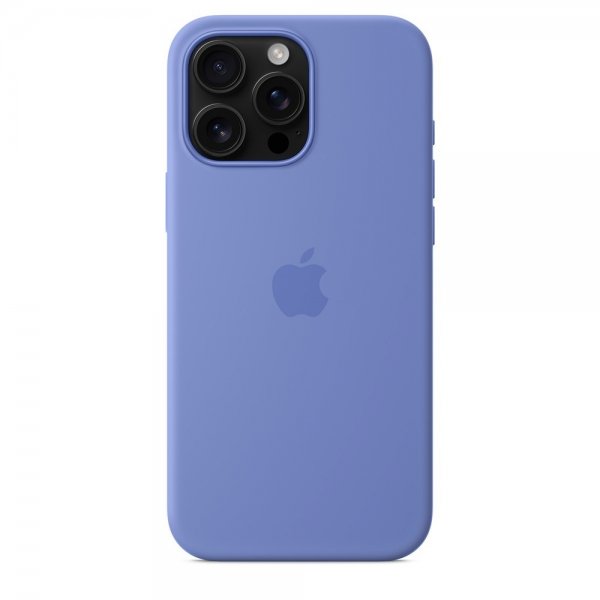 Original iPhone 16 Pro Max Skal Silicone Case MagSafe Periwinkle