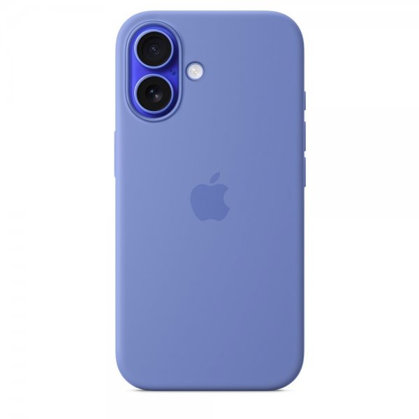 Original iPhone 16 Skal Silicone Case MagSafe Periwinkle