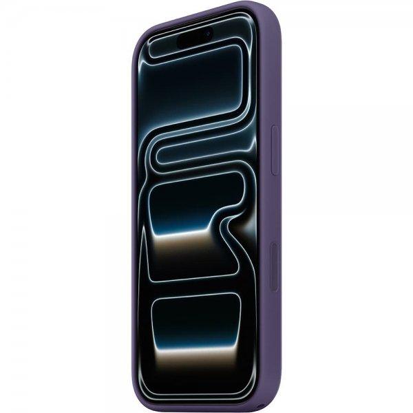 Original iPhone 17 Pro Max Skal Silicone Case MagSafe Purple Fog