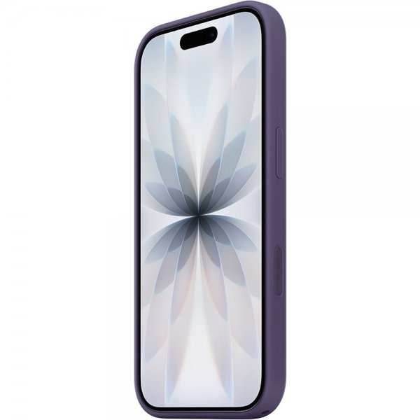 Original iPhone 17 Skal Silicone Case MagSafe Purple Fog