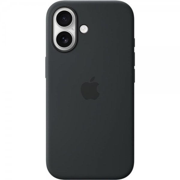 Original iPhone 17 Skal Silicone Case MagSafe Svart