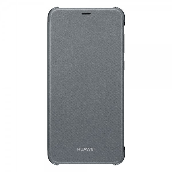 Original Smart Flip Cover till Huawei Smart P Fodral Svart