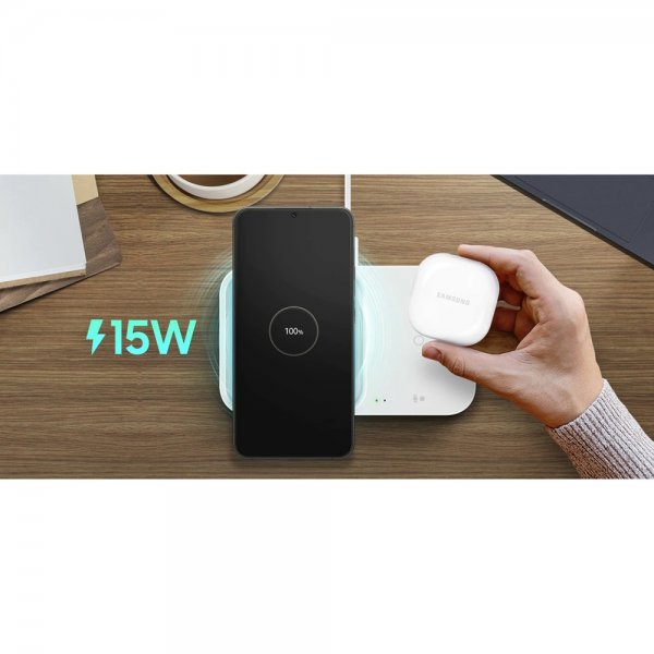 Original Super Fast Wireless Charger Duo Svart