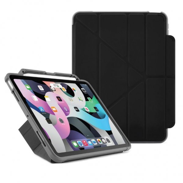 iPad Air 10.9 2020/2022 Origami Pencil Shield Fodral Svart