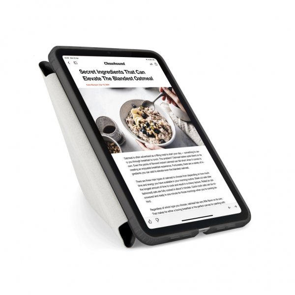 iPad mini (gen 6)/iPad mini (A17 Pro) Fodral Origami No1 Original Case Svart