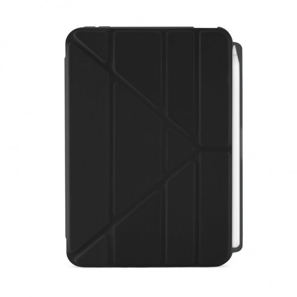 iPad mini (gen 6)/iPad mini (A17 Pro) Fodral Origami No3 Pencil Case Svart