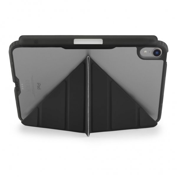 iPad mini (gen 6)/iPad mini (A17 Pro) Fodral Origami No3 Pencil Case Svart