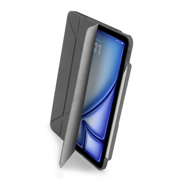 iPad Air 11 (M2/M3) Fodral Origami No3 Pencil Case Grå