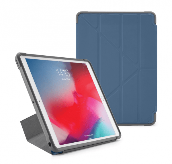 iPad Air 2019 (gen 3)/iPad Pro 10.5 Etui Origami Shield Marineblå