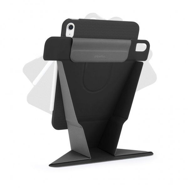 iPad Air 13 (M2/M3) Fodral Origami No6 Stand Svart