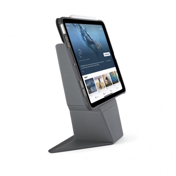iPad Air 13 (M2/M3) Fodral Origami No6 Stand Svart