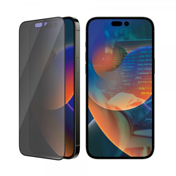 iPhone 14 Pro Max Skärmskydd Ultra-Wide Fit Privacy EasyAligner