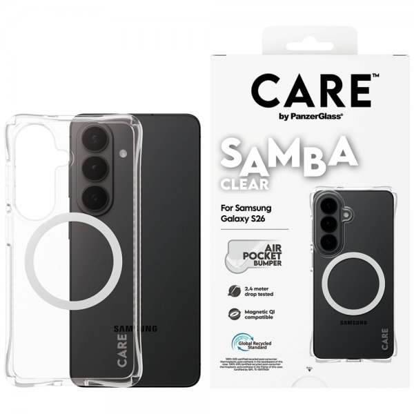 Samsung Galaxy S26 Skal Samba MagSafe Transparent