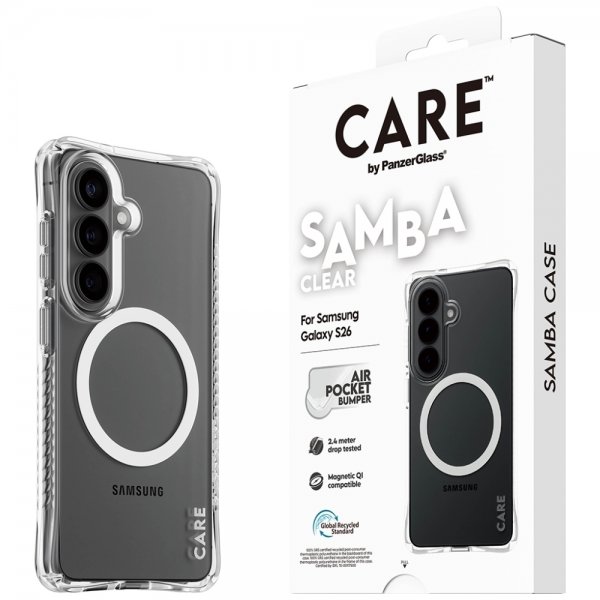 Samsung Galaxy S26 Skal Samba MagSafe Transparent