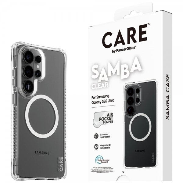 Samsung Galaxy S26 Ultra Skal Samba MagSafe Transparent
