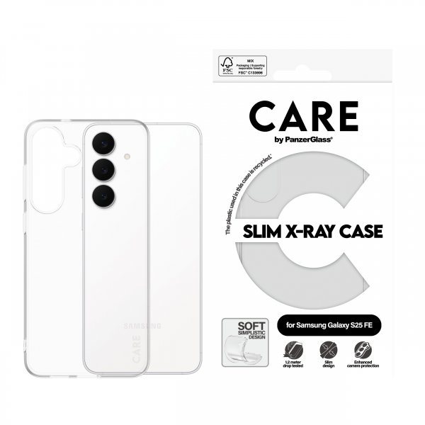 Samsung Galaxy S25 FE Skal Slim X-Ray Transparent