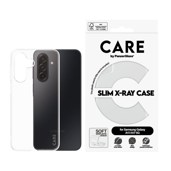 Samsung Galaxy A17 Skal Slim X-Ray Transparent