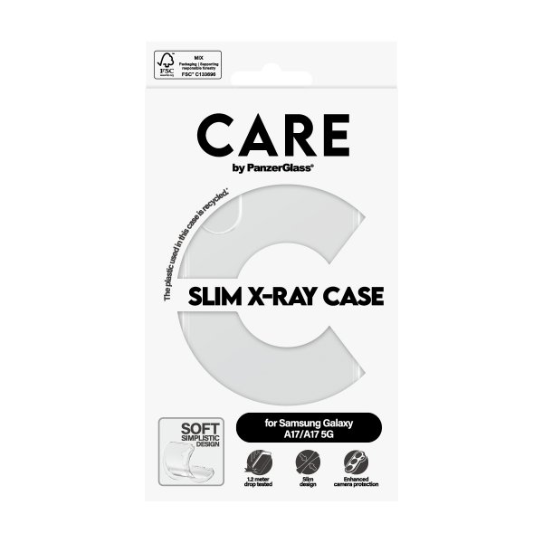 Samsung Galaxy A17 Skal Slim X-Ray Transparent