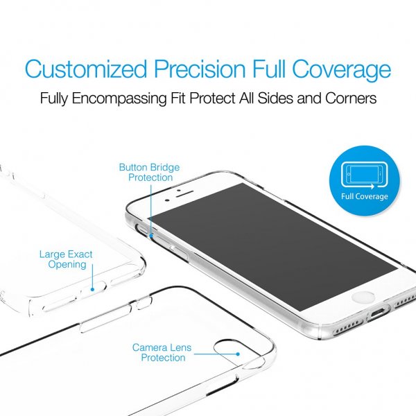 iPhone 7 Plus/iPhone 8 Plus Skal TENC Air Transparent Klar