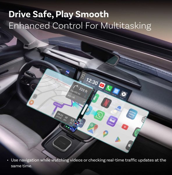 Aibox E2 Apple CarPlay/Android Auto AI Box