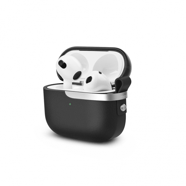 Pebbo Luxe AirPods 3 Skal PU-Läder Svart