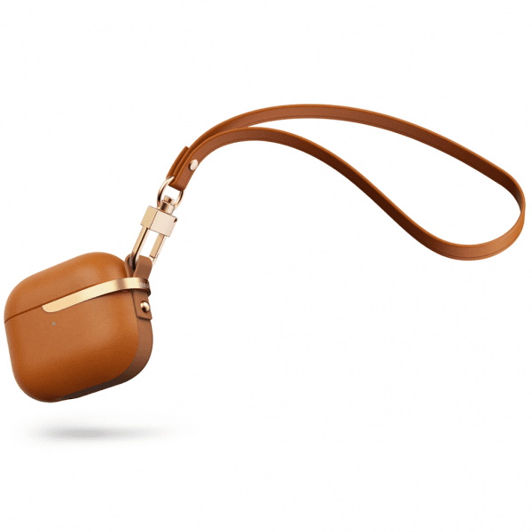 Pebbo Luxe AirPods 3 PU-Läder Brun 