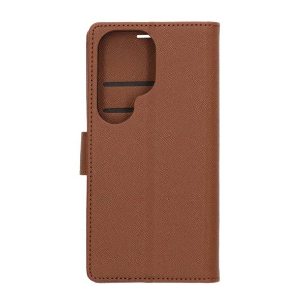 Samsung Galaxy S26 Ultra Fodral med Stativ Brun
