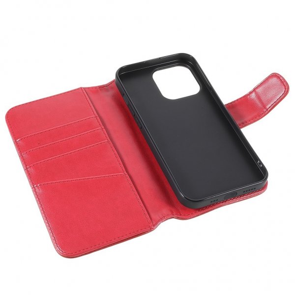 iPhone 14 Pro Fodral Essential Leather Poppy Red