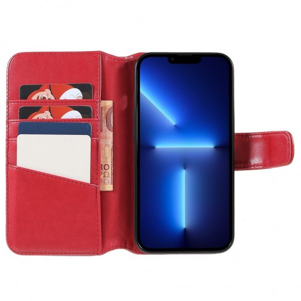 iPhone 14 Pro Fodral Essential Leather Poppy Red