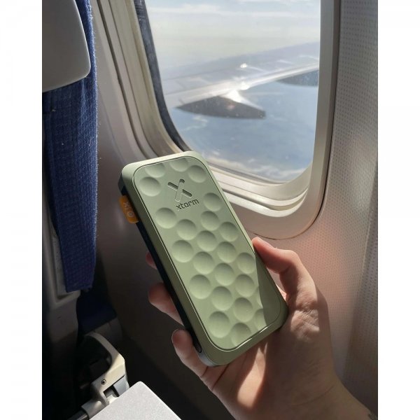 Powerbank Fuel Series 5 20W 2xUSB-C 10 000 mAh Grön