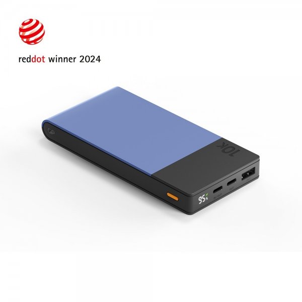 Powerbank M2+ 10 000 mAh Blå