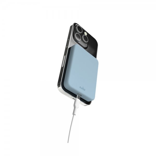 MagSafe Powerbank Mini Power Mag Blå